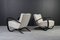 Set of Art Deco Model H269 Armchairs by J. Halabala, 1930s 15
