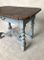 Antique Swedish Side Table with Drawer, Image 3