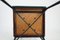 Leather, Metal and Brass Side Chair by Jacques Adnet, France, 1950s 9