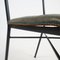 Leather, Metal and Brass Side Chair by Jacques Adnet, France, 1950s 6