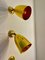 Appliques Murales en Laiton de Stilnovo, Italie, 1950s, Set de 4 8