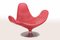 Red Leather Calla Armchair by Stefano Giovannoni for Domodinamica, 1980s 2