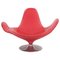Red Leather Calla Armchair by Stefano Giovannoni for Domodinamica, 1980s 1