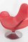 Red Leather Calla Armchair by Stefano Giovannoni for Domodinamica, 1980s 6