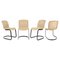 Cane Dining Chairs from Cidue, 1970s, Set of 4 1
