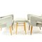 Mid-Century Armchairs with Stool from Tatra, Czechoslovakia, 1960s, Set of 3 9