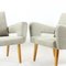 Mid-Century Armchairs with Stool from Tatra, Czechoslovakia, 1960s, Set of 3 6