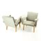 Mid-Century Armchairs with Stool from Tatra, Czechoslovakia, 1960s, Set of 3 5