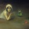 Zamutov, Young Lady, 1940s, Oil Painting, Framed 4