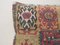 Vintage Turkish Handmade Wool Kilim Rug Pillow Cover, Image 9