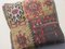 Vintage Turkish Handmade Wool Kilim Rug Pillow Cover, Image 10