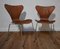 Series 7 Chairs in Mahogany attributed to Arne Jacobsen for Fritz Hansen, Set of 2, Image 1