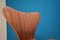 Series 7 Chairs in Mahogany attributed to Arne Jacobsen for Fritz Hansen, Set of 2, Image 4