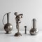 Swedish Grace Art Deco Pewter Handle Vase from GAB Guldsmedsaktiebolaget, 1930s 3