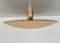 Large Sela Flush Mount in Polished Brass by Florian Schulz, 1970s, Image 12