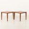 Tables d'Appoint ou Tables de Chevet en Palissandre par Severin Hansen pour Haslev, 1960s, Set de 2 6