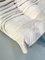 Canapé 3 Places Togo en Velours Côtelé Off-White attribué à Michel Ducaroy pour Ligne Roset, 1970s 4