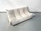 Canapé 3 Places Togo en Velours Côtelé Off-White attribué à Michel Ducaroy pour Ligne Roset, 1970s 6