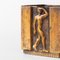 Swedish Art Deco Modernist Bronze Vase by Jacob Ängman for GAB, 1930s 5