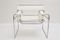 Vintage White Wassily Chair by Marcel Breuer, Image 3
