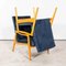 Fauteuils Bleu Sarcelle par Jaroslav Smidek, 1950s, Set de 2 7