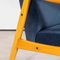 Fauteuils Bleu Sarcelle par Jaroslav Smidek, 1950s, Set de 2 11