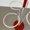 Minimalist Metal Pop Art Umbrella Stand in the style Matégot, Germany, 1960s 9