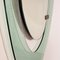 Asymmetrical Light Blue Mirror attributed to Max Ingrand for Fontana Arte, Italy, 1958, Image 6