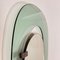 Asymmetrical Light Blue Mirror attributed to Max Ingrand for Fontana Arte, Italy, 1958, Image 4