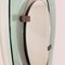 Asymmetrical Light Blue Mirror attributed to Max Ingrand for Fontana Arte, Italy, 1958, Image 5