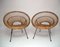 French Rattan Chairs, 1960s, Set of 2, Image 1