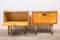Mid-Century Modern Lemon Wood Bedside Tables, 1950s, Set of 2 2