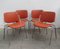 DSC 106 Stacking Chairs by Giancarlo Piretti for Castelli, 1970s, Set of 4 2