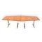 Large Vintage Conference Dining Table by Lübke, 1970s 5