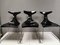 Delfy Dining Chairs by Gino Carollo for Ciacci Kreaty, Italy, 1990s, Set of 4 2