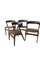 Dänischer Fire Chair aus Teak & schwarzem Leder von Kai Kristiansen, 1960er 2