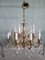 Louis XV Style Gilded Bronze Chandelier, Image 2