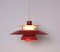 Early Red PH5 Hanging Lamp by Poul Henningsen for Louis Poulsen, 1960s 3