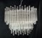 Vintage Chandelier with Oval Shape and Murano Glass, 2000 1
