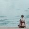 Joanna Woyda, The Beach: A Sunbed, 2025, Acrylic on Canvas, Image 1