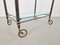 Regency Brass and Metal Serving Trolley, Italy, 1970s 5