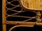 Vintage Italian Rattan Headboard, 1960 9