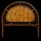 Vintage Italian Rattan Headboard, 1960 3