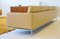 4-Seater Sofa Leather by Florence Knoll Bassett for Knoll Inc. / Knoll International, 1920s, Image 5