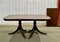 English Regency Walnut Table with 1 Extension, 1950s, Image 2