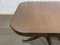 English Regency Walnut Table with 1 Extension, 1950s, Image 7