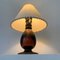 Amsterdamse School Batiked Wood Table Lamp by Louis Bogtman, Netherlands, 1920s 8