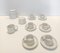 Set de Petit Déjeuner en Céramique Blanche par Franco Bucci pour Laboratorio Pesaro, 1970s, Set de 9 3