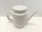 Set de Petit Déjeuner en Céramique Blanche par Franco Bucci pour Laboratorio Pesaro, 1970s, Set de 9 6