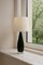 Moderne skandinavische Kunstglas Tischlampe von Sandberg Kosta, 1970er 1